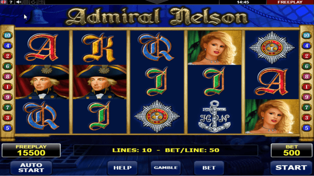 Бонусная игра Admiral Nelson 7